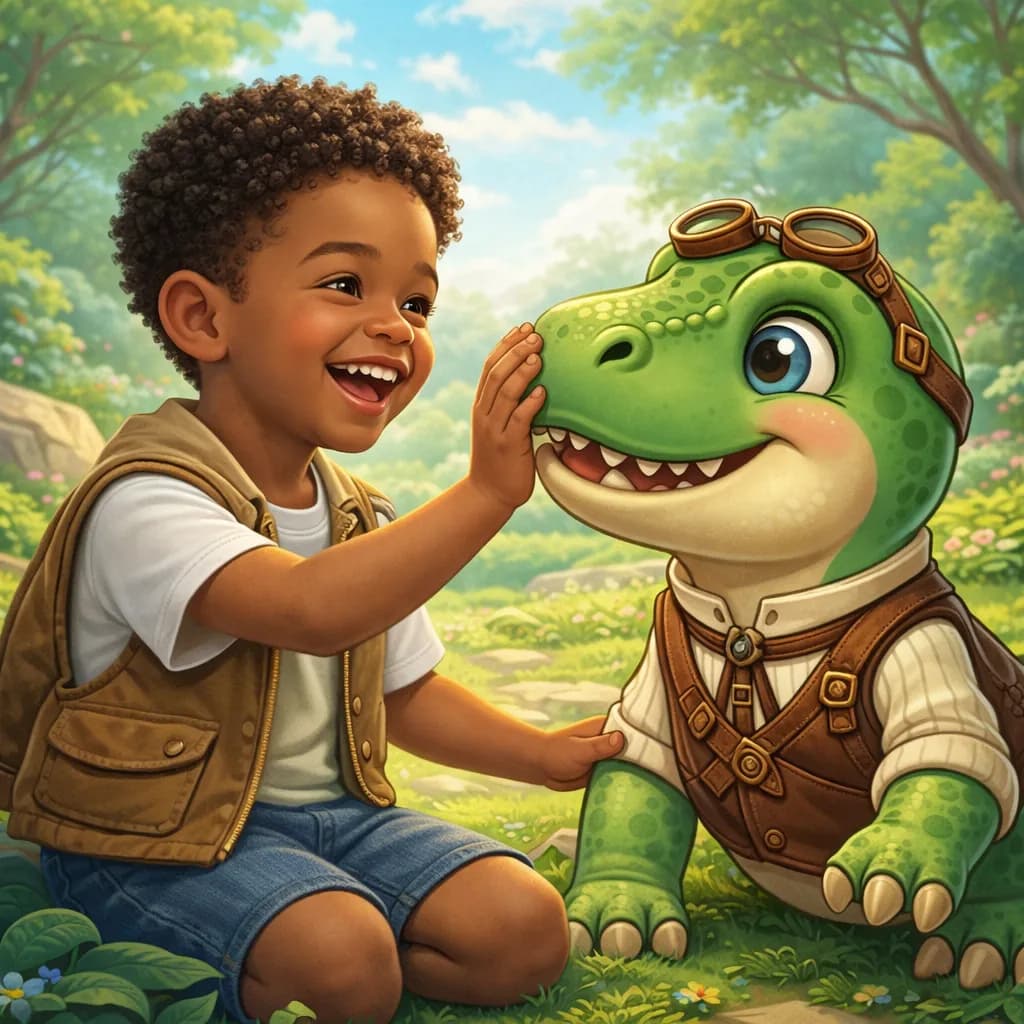 A phonics decodable reader page showing structured text with a character illustration